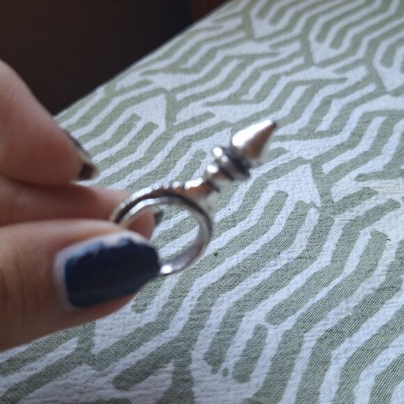 Silver ethnic ring - Picture 4 of 6